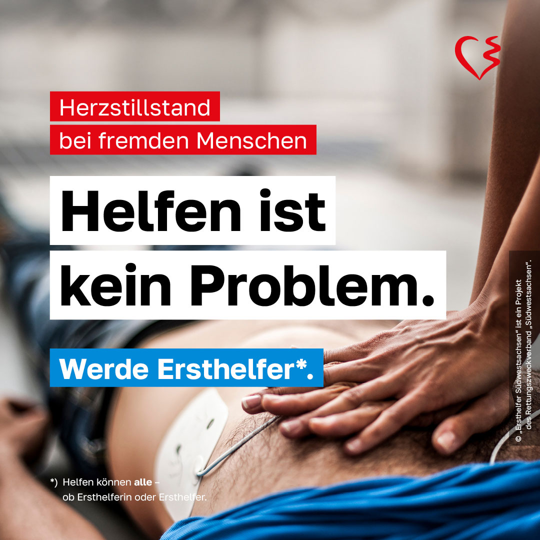 Social-Media-Post: Helfen ist kein Problem.